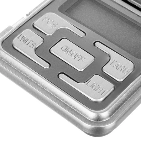 Waga Jubilerska Precyzyjna Elektroniczna 0,1g 500g Kieszonkowa na Baterie RUHHY