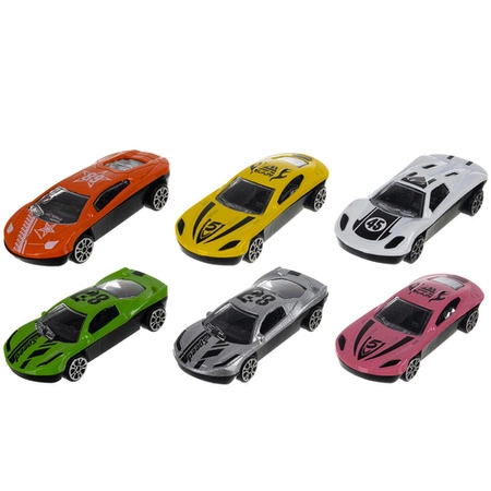 Laweta Tir Ciężarówka Wyrzutnia 6 Aut Autka Zestaw Samochód + Resoraki Auta KRUZZEL