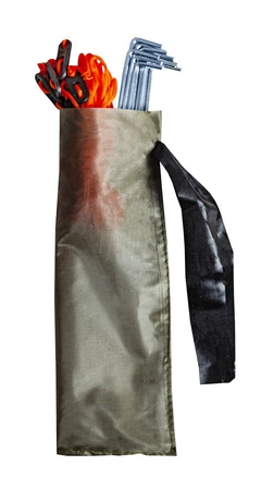 Namiot Turystyczny 4-Osobowy Camping Iglo + Daszek TRIZAND