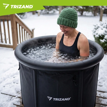 Beczka do Morsowania 320L Wanna Lodowa Przenośny Basen do Regeneracji Balia Trizand