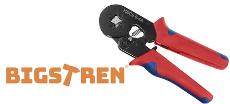 Zaciskarka Praska Tulejek Kabli Końcówek 0,14-10mm BIGSTREN