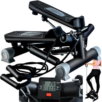 Stepper Skrętny do Fitness Steper z Linkami Step Ćwiczeń Aerobiku Licznik TRIZAND