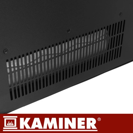 Kominek Elektryczny Wolnostojący 2000W 2 Funkcje Grzejnik Termowentylator Kaminer