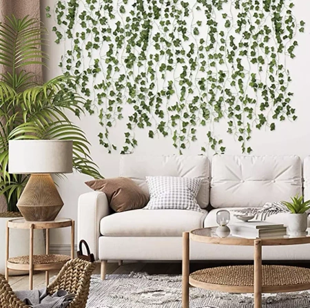 Sztuczny Bluszcz na Ścianę Balkon Girlanda 12,6 m GARDLOV