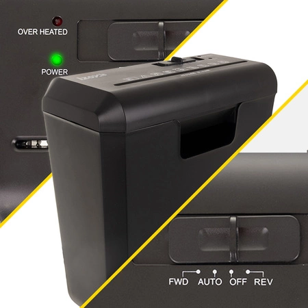 Niszczarka do Papieru Dokumentów Kart Automatyczna Mocna Wydajna 10L P-2 Izoxis 26136