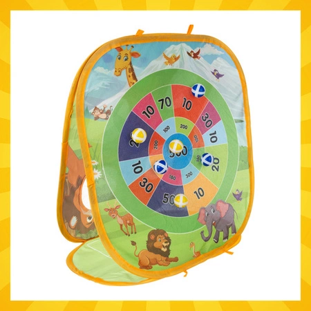 Gra zręcznościowa Kruzzel Rzut piłeczkami woreczkiem zestaw 3w1 dla dzieci 26751