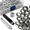 Oczka do Plandeki Zestaw z Zakuwakiem Dziurkacz Napy 100szt Oczek 12mm Etui Gardlov 25811
