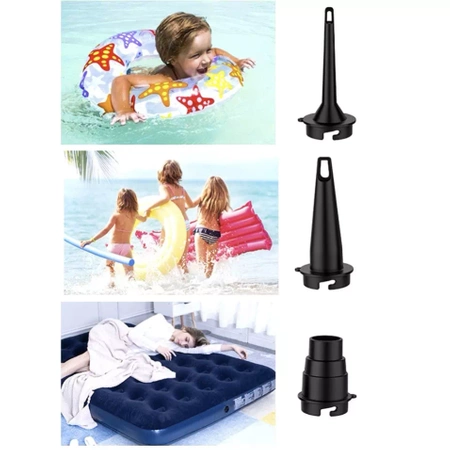 Elektryczna Pompka do Materaca Pontonu Basenu USB TRIZAND