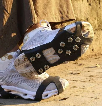 Raczki na Buty Turystyczne Raki Etui Antypoślizgowe Kolce Nakładki 44-47 XL TRIZAND