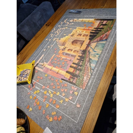 Mata do Układania Puzzli na 500-1500 Elementów Plansza Podkładka pod Puzzle MALATEC