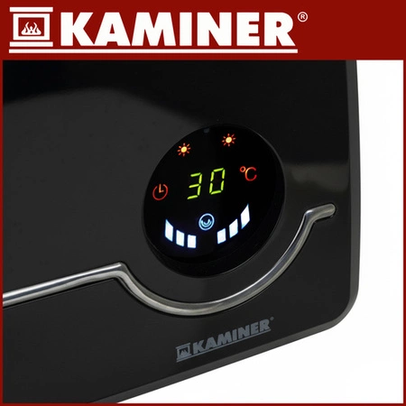 Kurtyna Powietrzna KAMINER Mocny Grzejnik Elektryczny Ścienny WiFi + Pilot