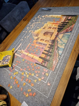 Mata do Układania Puzzli na 500-1500 Elementów Plansza Podkładka pod Puzzle MALATEC