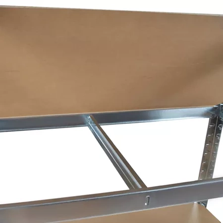 Regał Metalowy Magazynowy 180x90x40 cm Garażowy 5 Półek 875kg do Garażu 2w1 MALATEC