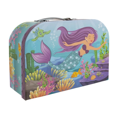 Zestaw Do Herbaty Kawy Dla Dzieci Iso Trade Filiżanki Serwis Walizka XXL