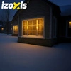 Lampki Choinkowe 100 LED IZOXIS Flash Zewnętrzne Sople Kurtyna Ciepłe Białe