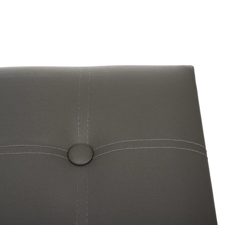 Pufa ze Schowkiem Siedzisko Puf Schowek Kufer Kostka Składana z Ekoskóry Ruhhy 25780