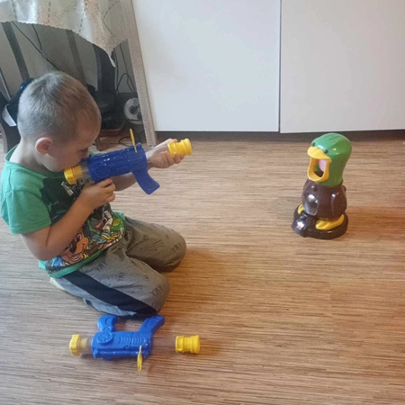 Głodna Kaczka Strzelanie do Celu 2 Pistolety Gra Zręcznościowa dla Dzieci KRUZZEL