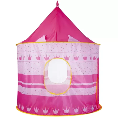 Namiot dla Dzieci Domek Zamek do Domu Ogrodu Pokoju Pałac Ogrodowy Duży Róż KRUZZEL