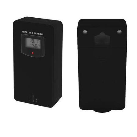 Stacja Pogodowa Pogody Higrometr Bezprzewodowa Termometr Czujnik Zegar Data IZOXIS