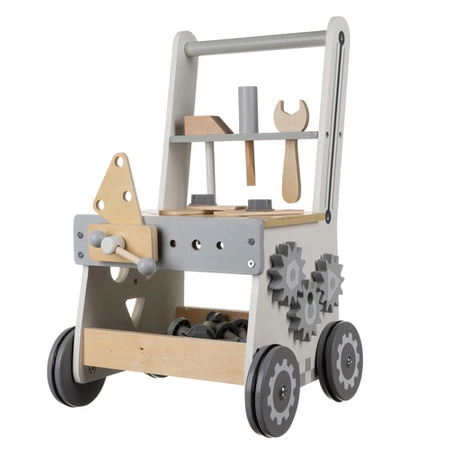 Warsztat dla Dzieci Zestaw Majsterkowicza Drewniany Narzędzia z Narzędziami KRUZZEL