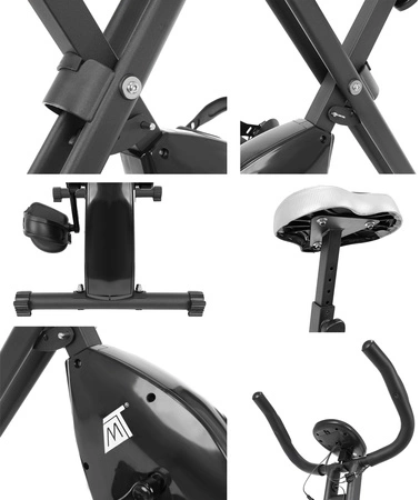 Rowerek Stacjonarny Rower Treningowy Składany MALATEC