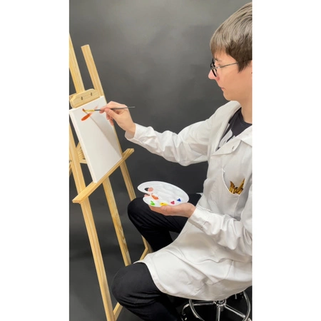 Sztaluga Drewniana Trójnożna Malarska Regulowana Solidna Jakość Mocna MAALEO