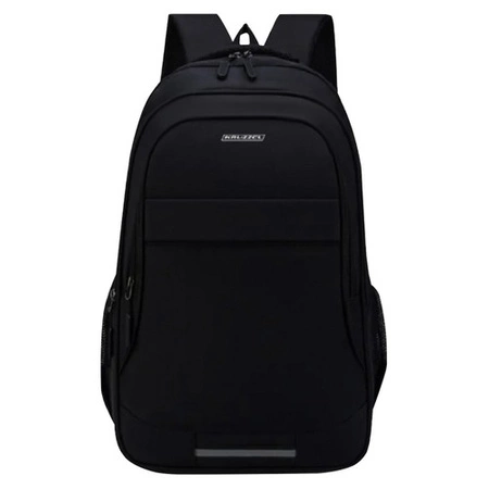 Plecak Szkolny Czarny Sportowy Męski Młodzieżowy Pojemny Turystyczny 30l KRUZZEL