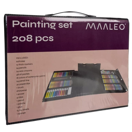 Zestaw do Malowania Artystyczny Walizka dla Dzieci MAALEO