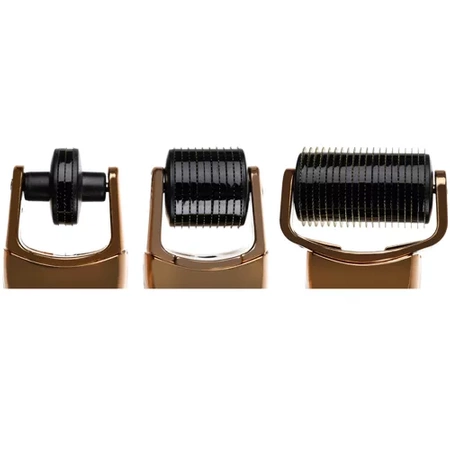 Derma Roller Mezoterapia Dermaroller do Twarzy Brody 1200 600 180 Igieł 3w1 SOULIMA