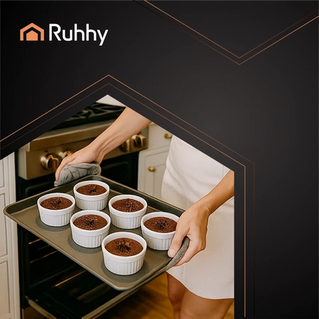Kokilki do Zapiekania Naczynie Żaroodporne Czarka Miseczka Zastaw 6 Kokilka RUHHY