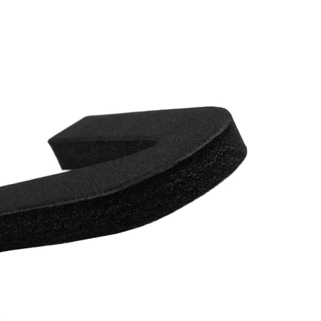 Zegar Ścienny DIY 3D Czarny Naklejany Nowoczesny RUHHY