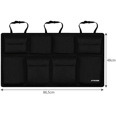Organizer do Bagażnika Auta na Oparcie Siedzenia Samochodu Schowek Etui XXL XTROBB 25251