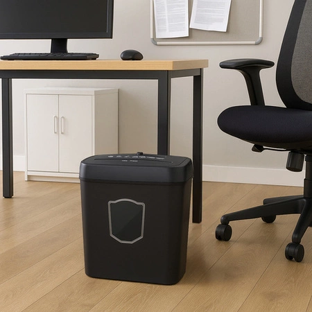 Niszczarka do Papieru Dokumentów Kart Automatyczna 12L Zgodna z RODO P-4