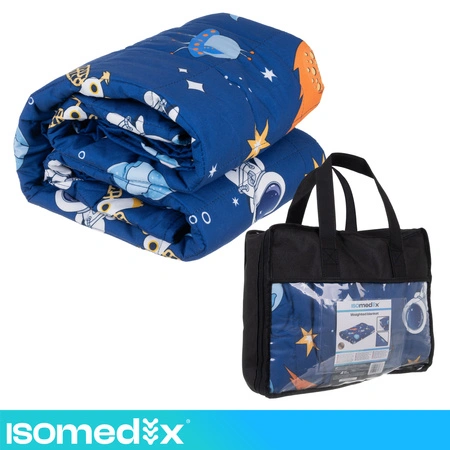 Kołdra Obciążeniowa dla Dzieci Koc Sensoryczny Dziecięcy 4 kg 150x100 cm Isomedix 26897