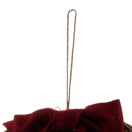 Wianek na Drzwi Stroik Wieniec Świąteczny Dekoracja Ozdoba Ścianę Duży Elf RUHHY