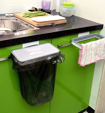 Kosz na Śmieci Worki na Drzwi Szafki Szuflady ISO TRADE