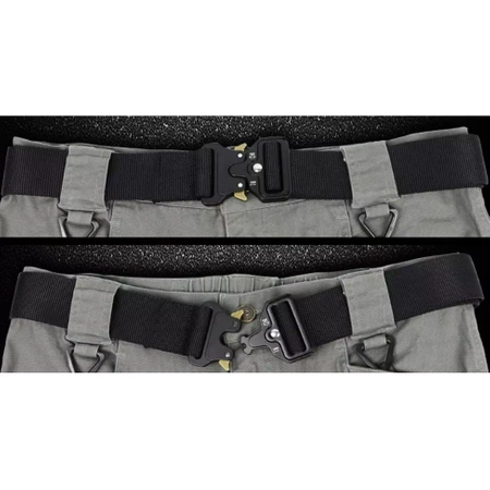 Pas Taktyczny Militarny Wojskowy Survival + Klamra TRIZAND