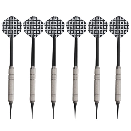 Tarcza Elektroniczna do Gry w Dart + Rzutki Lotki Darta 6 Rzutek na Prezent TRIZAND