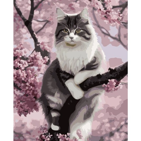 Malowanie po Numerach Obraz 40x50 Zestaw na Ramie Prezent DIY do Malowania