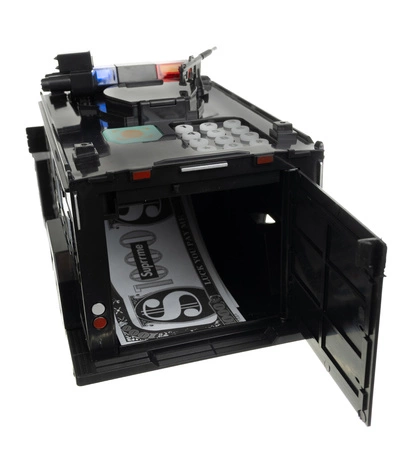 Sejf Skarbonka Auto Policja na Monety Banknoty PIN ISO TRADE