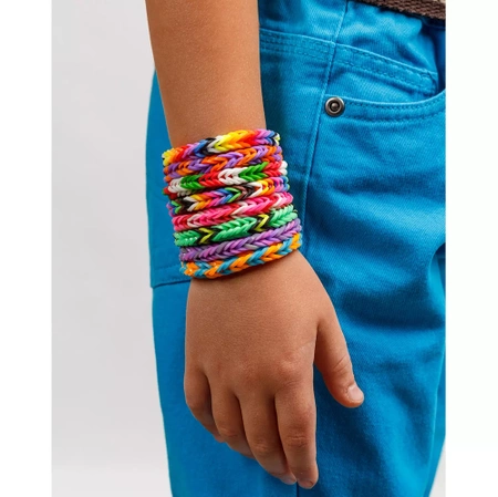 Gumki Zestaw do Robienia Bransoletek 4400 szt DIY KRUZZEL