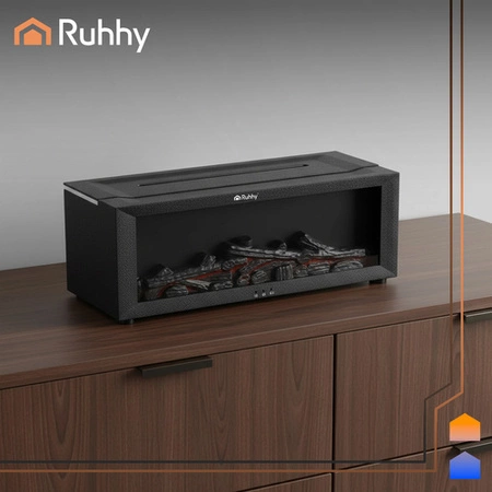 Dyfuzor Zapachowy Aromatoterapia do Olejków Nawilżacz Efekt Kominka 150ml Ruhhy 26453