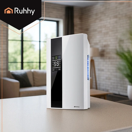 Osuszacz Powietrza Pochłaniacz Wilgoci Oczyszczacz UV Mocny 24h Pilot Ruhhy 26627