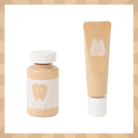 Zestaw Małego Doktora Dentysty Kruzzel 24el. w Torbie Lekarskiej dla Dzieci 26421