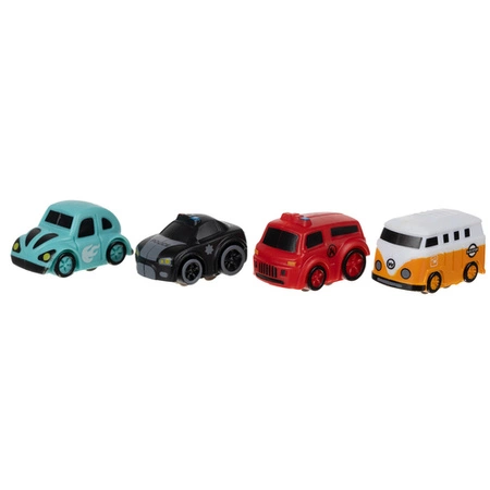 Tor Przeszkód Interaktywny dla Autek Zjazd Samochodowy + Auta Gra w Autka KRUZZEL