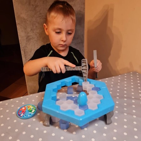 Gra Zręcznościowa Pingwin na Lodzie Pingwinek Rodzinna Prezent dla Dzieci KRUZZEL