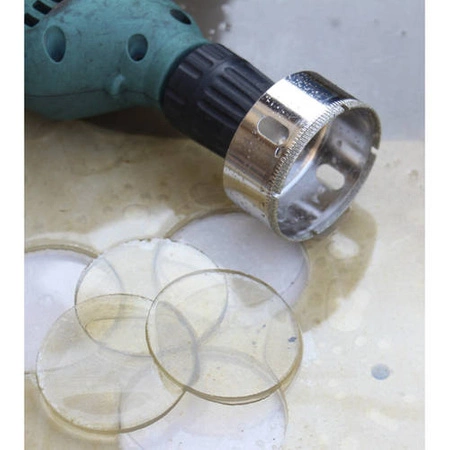 Otwornice Diamentowe do Gresu Płytek Szkła Koronki BIGSTREN