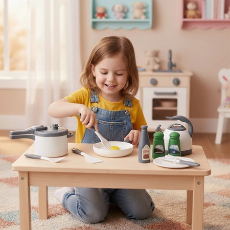 Garnki dla Dzieci KRUZZEL 32 el Akcesoria Kuchenne Zestaw Kuchenny Prezent Kruzzel 26330