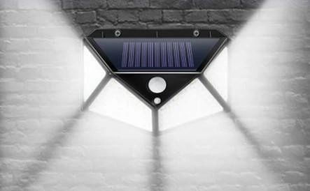 Lampa Solarna z Czujnikiem Ruchu Zmierzchu 100 LED IZOXIS