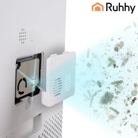 Oczyszczacz Powietrza Ruhhy Ioniqs WiFi Hepa Cichy Smart Jonizacja 80 m²